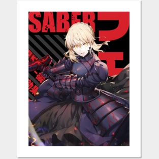 Fate - Saber Alter #01 Posters and Art